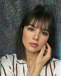 Vanessa Maia Adli Kullanicinin Kisa Sac Modelleri Panosundaki Pin Kahkul Orta Sac Orta Sac Kahkul Uzun Sac