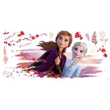 By anna coulling of annacoulling.com. Roommates Frozen Ii Elsa And Anna Peel And Stick Giant Wall Decals The Home Depot Canada