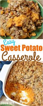 The Best Sweet Potato Casserole Recipe Sweet Potato Casserole Easy Best Sweet Potato Casserole Sweet Potato Recipes Casserole