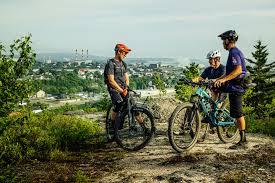 You can still see old milestones by the side of the road in england, showing the _ tp the nearest town. Riding The East Coast Trails For Everyone In Atlantic Canada Mountain Bike Atlantic