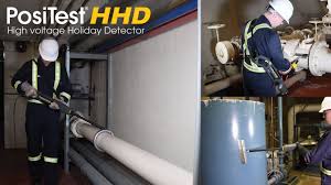 Positest Hhd High Voltage Holiday Detector Testing Coatings For Pinholes And Voids Video Defelsko