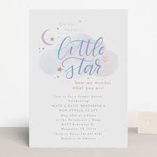 Little Star Foil Pressed Baby Shower Invitations By Itsy Belle Studio Minted
