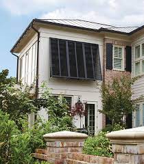 Fake shutters on ranches are even more irritating: Custom Exterior Shutters Houston Outdoor Wood Shutters The Shade Shop