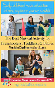 The Best Musical Activity For Preschoolers Toddlers Babies Musik At Home Has Mommy Me Classes You Ca Music For Toddlers Preschool Music Music Curriculum