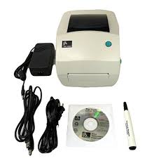 This feature makes this label printer very versatile and the ability to print in color with the ribbon printing. Zebra Eltron Tlp 2844 Label Printer B W Direct Thermal Thermal Transfer Roll 4 25 In 203