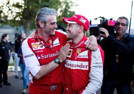 Sebastian vettel and mick schumacher meeting maurizio arrivabene after a long time. Arrivabene Expects To Beat Mercedes In 2016 Grand Prix 247