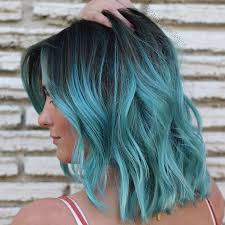 Black And Teal Hair Color Teal Waves Teal Ombre Hair Hair Color For Black Hair Ombre Hair