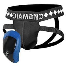 Diamond Mma 4 Strap Jock Strap With Built In Athletic Cup System For Sports