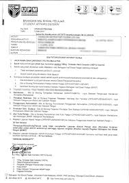 Terma Dan Syarat Student Affairs Division