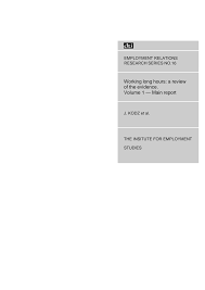 White papers addressing financial principles and proper interpretation methods; Https Www Employment Studies Co Uk System Files Resources Files Errs16 Main Pdf