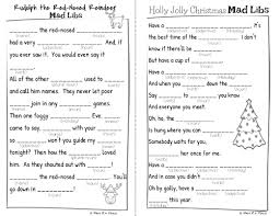 Do you remember doing mad libs as a kid? Winter Holiday Mad Libs Writing Activity