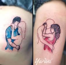 If you're at all unsure of getting those tattoos wait awhile and talk to your significant other about how you are feeling. 110 Matching Couple Tattoos With Meaning 2021