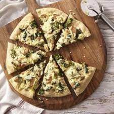 Escarole Turkey Sausage Pizza Recipe Recipes Sausage Pizza Healthy Pizza Recipes