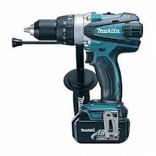 Makita Perceuse Visseuse Percussion 18 V 5 Ah Dhp458rtj In 2020 Makita Power Tools Power Tools Design Cordless Power Tools