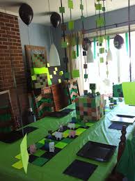 Check spelling or type a new query. Minecraft Birthday Party Ideas Photo 1 Of 13 Minecraft Birthday Party Minecraft Birthday Minecraft Party Decorations