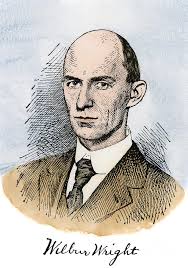 Wilbur Wright, With His Autograph Drawing by American School