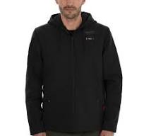 Veste chauffante polaire à capuche Ripstop noire homme M12™, taille XL,  seule - MILWAUKEE