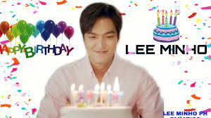 Happy birthday lee min ho! Happy Birthday Lee Min Ho 2020 06 22 Youtube