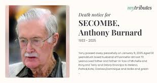 SECOMBE, Anthony Burnard