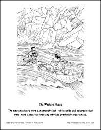Lewis and clark coloring page. Free Lewis And Clark Printable Worksheets And Coloring Pages Lewis And Clark Coloring Pages Language Art Activities