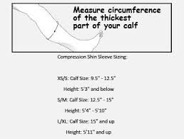 Zensah Compression Socks Size Chart