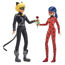 Figür BebeklerGiochi PreziosiGPHMRA490008056379148692Miraculous Movie Uğur  Böceği ile Kara Kedi Bebekler 2li