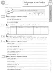 1/ écris le verbe conjugué au passé composé au passé simple: Cm2 Evaluation Conjugaison Corriges L Imparfait De L Indicatif Et Son Emploi