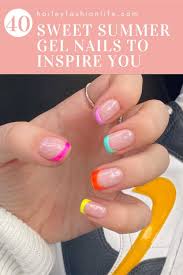 Apr 26, 2021 · the most popular nail polish colors trending for summer 2021, including bright summer colors and the top nail color shades that are in for toes and dark skin right now. Summer Gel Nail Design 40 Pastel Summer Nail Colors In 2021 Page 4 Of 5