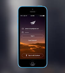 Jardson Rebound Login Screen Realpixel Ios App Design Mobile Login App Login
