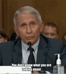 God bless anthony & keep him safe from the great orange menace. Fauci Gifs Tenor