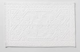 If you share a bathroom with multiple people or are looking to get away with cleaning your bath mat less often, we recommend choosing a darker colored mat, as the white shade we. White Matelasse Bath Mat Remodelista