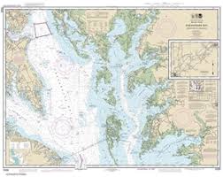 12230 chesapeake bay smith point to cove point nautical chart