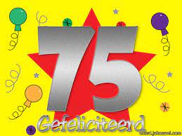 Jakosawi E Cards 75 Jaar Geel 01