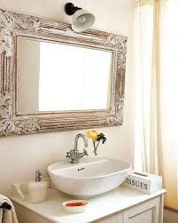 A mirror without a frame can make a room look unfinished. 20 Of The Most Creative Bathroom Mirror Ideas Housely