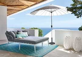 Sonnenschirm Aus Stoff Und Aluminium Weiss Papaye Papaye Maisons Du Monde Outdoor Teppich Sonnenschirm Kleinmobel