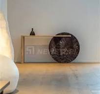 Italian Minimalist Travertine Hallway Console Table Custom ...