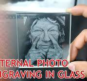 Internal Photo Engraving in Glass —UV Laser Marking Machine