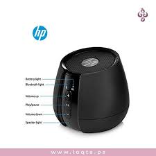 سماعة Hp S6500 مكبر صوت بلوتوث وايرليس قابلة لاعادة الشحن صوت نقي مدخل Usb يمكن استخدامها لاجراء مكالماتك الهاتفية تحتوى على أزرار مدمجة للت Wearable Fashion
