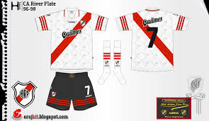 Argentina, bolivia, brasil, chile, colombia, ecuador, paraguay, perú, uruguay y venezuela. Kit Design By Eroj 1996 98 River Plate Home E Away