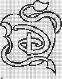 Alpha Friendship Bracelet Pattern 20025 Minecraft Pixel Art Pixel Art Pattern Graph Paper Drawings