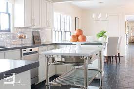 French Marble Top Kitchen Island Transitional Kitchen Kitchen Marble Top Freestanding Kitchen Island Kitchen Island Design