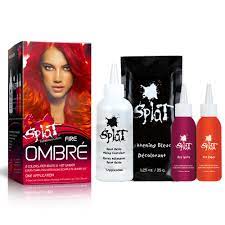 Splat Complete Kit Ombre Rain Semi Permanent Purple Pink Hair Dye With Bleach Walmart Com In 2021 Ombre Hair Color Splat Hair Dye Pink Hair Dye