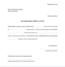 Rozwiązanie umowy o pracę bez wypowiedzenia: Wypowiedzenie Umowy O Prace Przez Pracownika Wzor 4 Porady Info