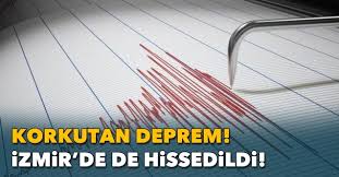 İzmir deprem haberleri ve son gelişmeleri anbean bu sayfa üzerinden takip edebilirsiniz. Korkutan Deprem Izmir De De Hissedildi