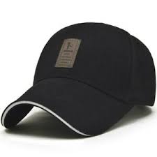 details about mens baseball hat adjustable cap casual hats solid color fashion snapback