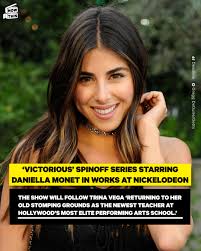 Daniella Monet is stepping back into the spotlight for a 'Victorious'  spinoff series at Nickelodeon 🌟