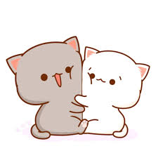 81 Anime Kawaii Chibi Cute Cat Drawing Ilustrasi Karakter Seni Kucing Hewan