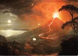 Mt Vesuvius First Eruption Sebastian Pether The Eruption Of Mt Vesuvius 1825 The Nelson Landscape Paintings Painting Summer Art