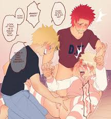 boku no hero academia, my hero academia, bakugou katsuki, eijirou  kirishima, kaminari denki - R34 Vault