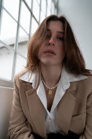 Pearl Toggle Initial Necklace